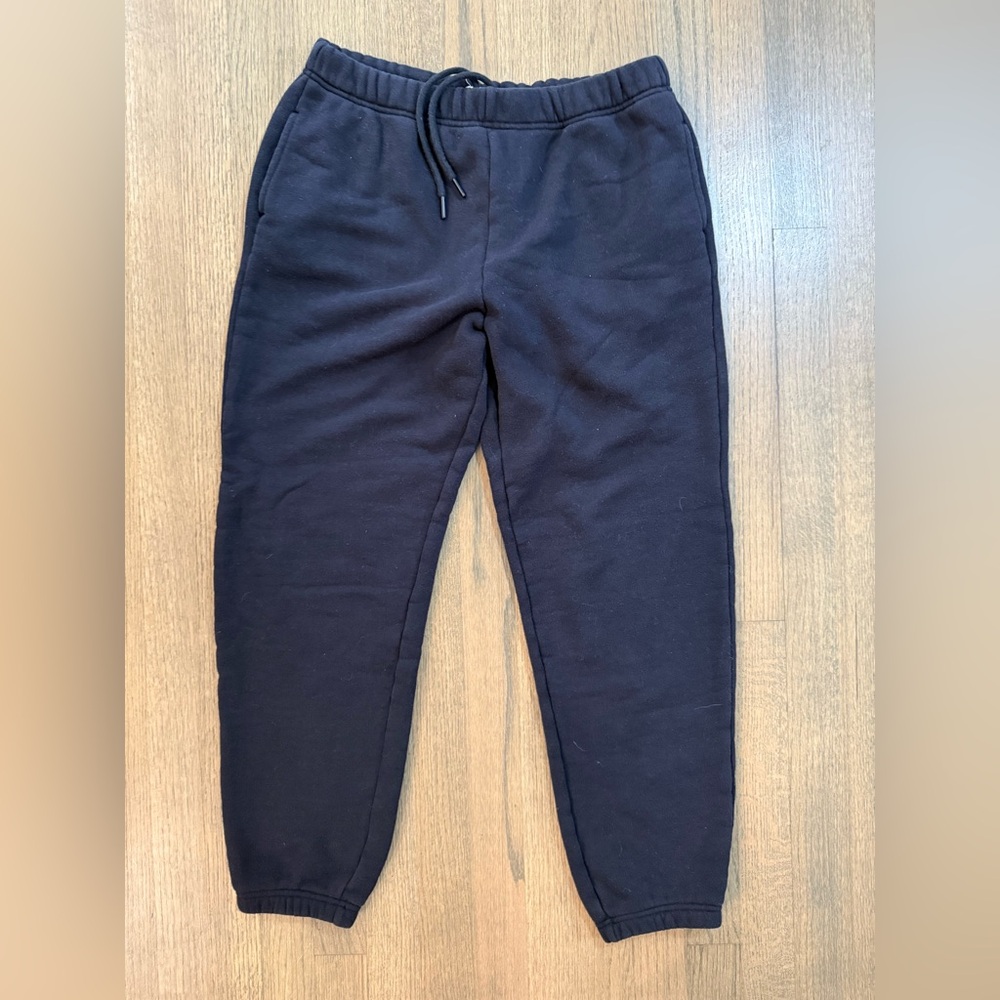 Rag & Bone Black Jogger Sweatpants-Size Small